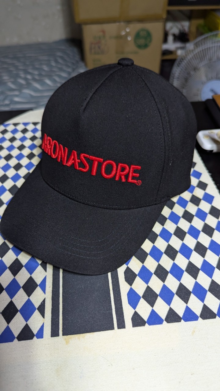 Nón bóng chày đen ARONASTORE mâu A6