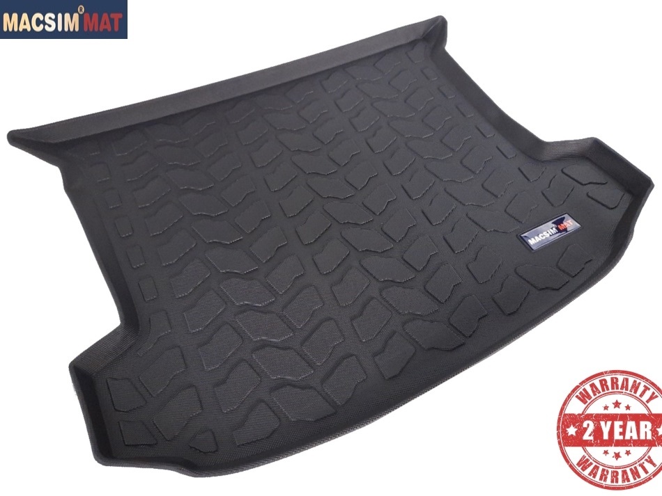 Thảm lót cốp hn xe ô tô Cadillac XT5 2016-đến nay nhãn hiệu Macsim chất liệu TPV cao cấp màu đen(D0142)