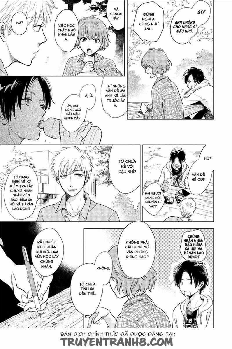 hidamari ga kikoeru - vol 2: the theory of happiness chapter 3 4