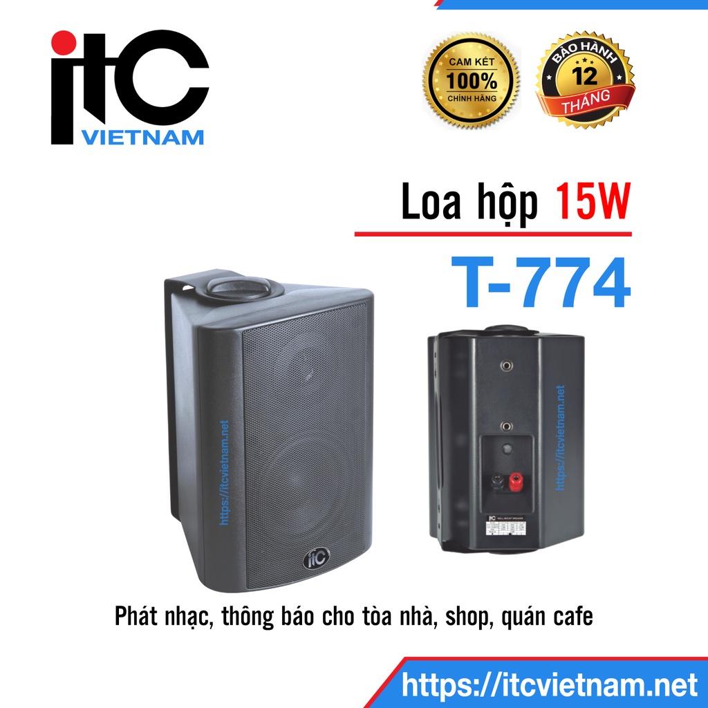 Loa hộp treo tường 15W cho quán cafe, nhà hàng, shop: ITC T-774