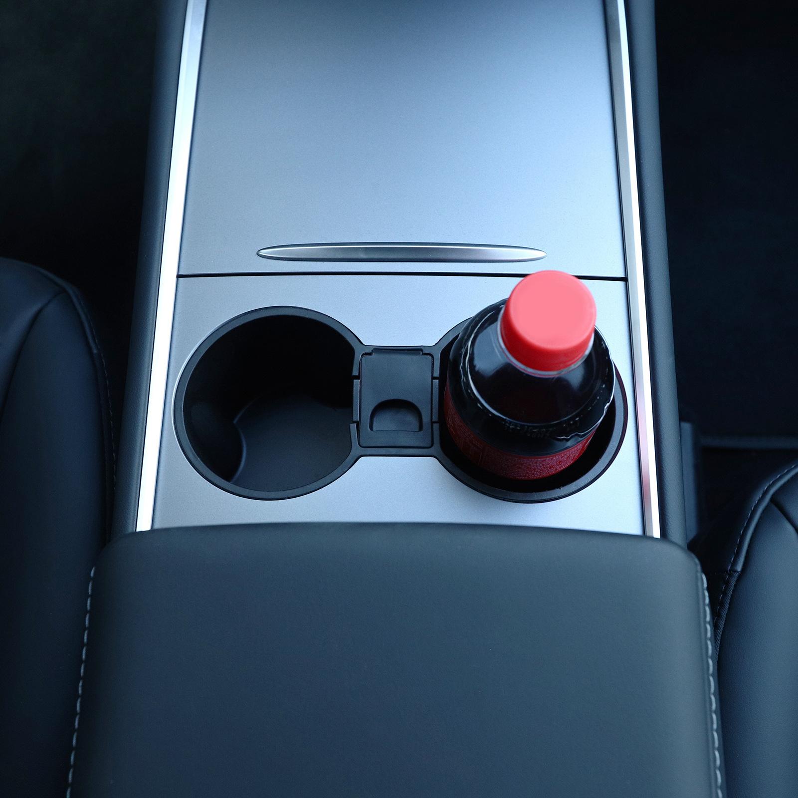 Center Console Silicone Car Water Cup Holder for Tesla Model 3 Model Y