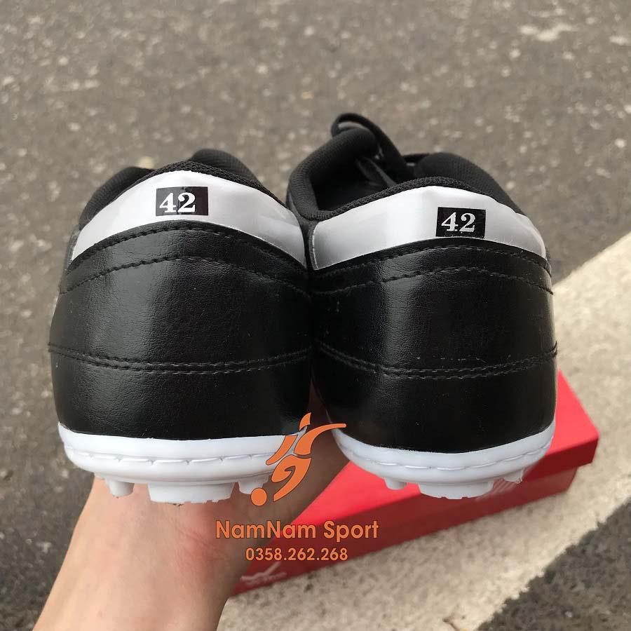 Mẫu giày đá banh đá bóng sân cỏ nhân tạo  3 Sọc Đen cao cấp 2022_2023