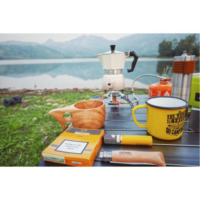 Bếp gas mini Naturehike campoutvn xếp gọn đồ cắm trại du lịch dã ngoại dây nối dài sử dụng an toàn đánh lửa tự động công suất nấu lớn A013