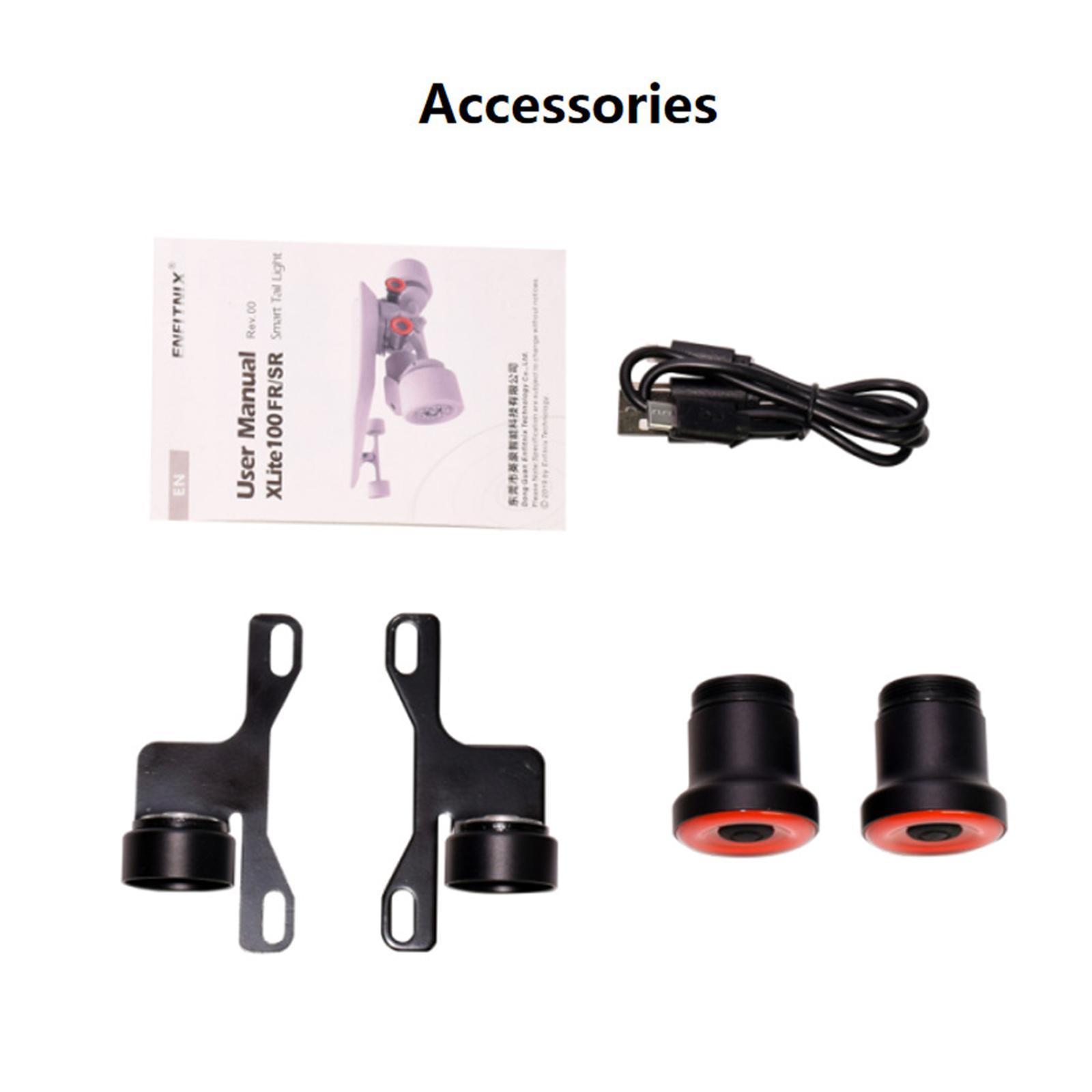 Skateboard Light Tail Light Skateboard Scooter Night Lamp Warning Light