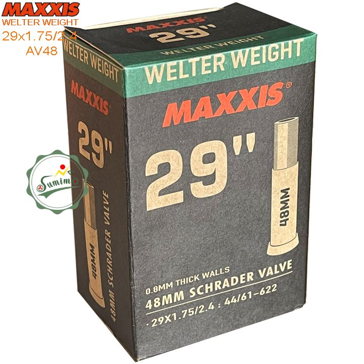 Ruột MAXXIS Welter Weight 29x1.75/2.4 Schrater Valve - Van lớn 48mm