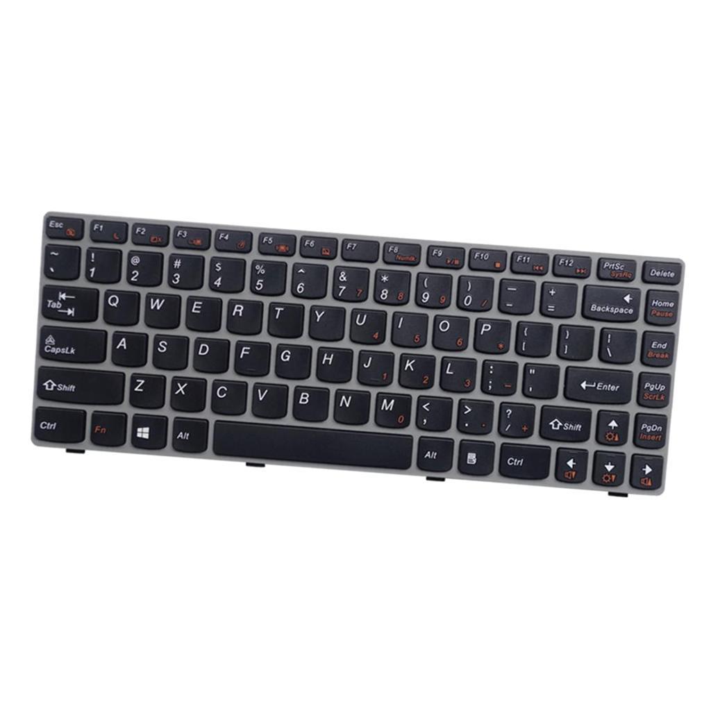 Plastic Laptop Keyboard English Layout Replacement Part for  Z460A