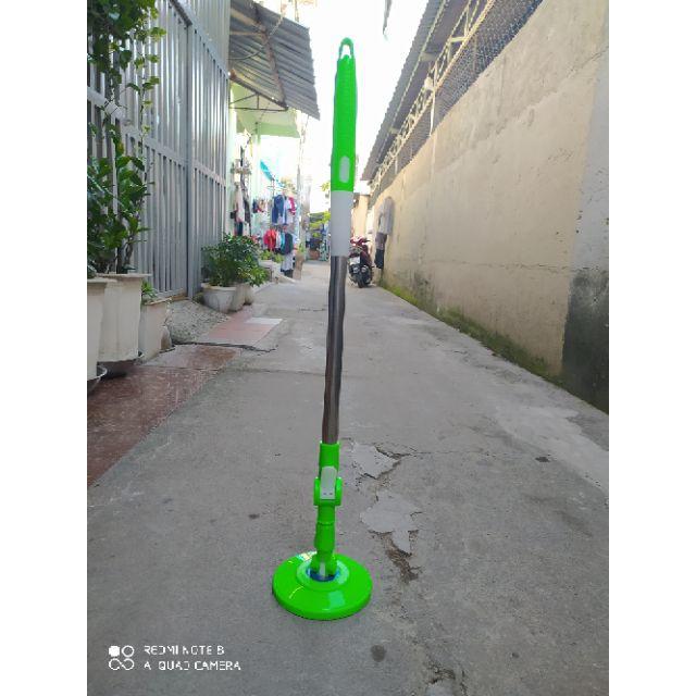 Cây lau nhà 360 độ mâm inox 19 - 22mm Gia Phú PP1 nhiều màu giao ngâu