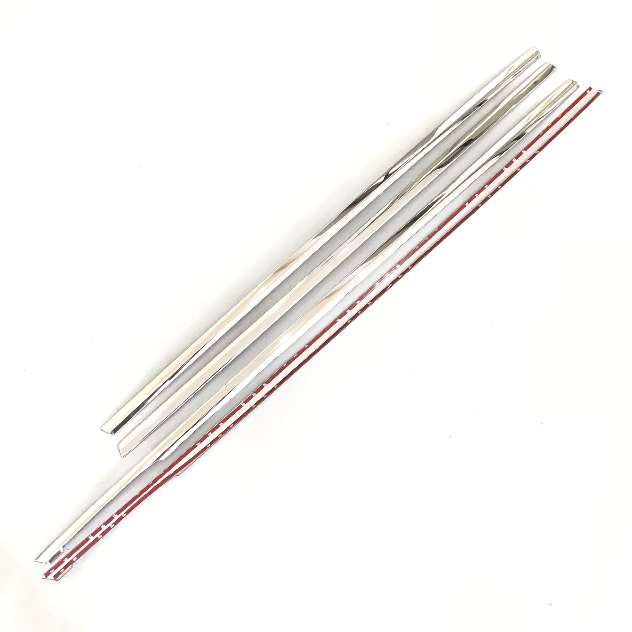 Nẹp viền cong kính, chân kính INOX dành cho xe KIA Cerato 2019