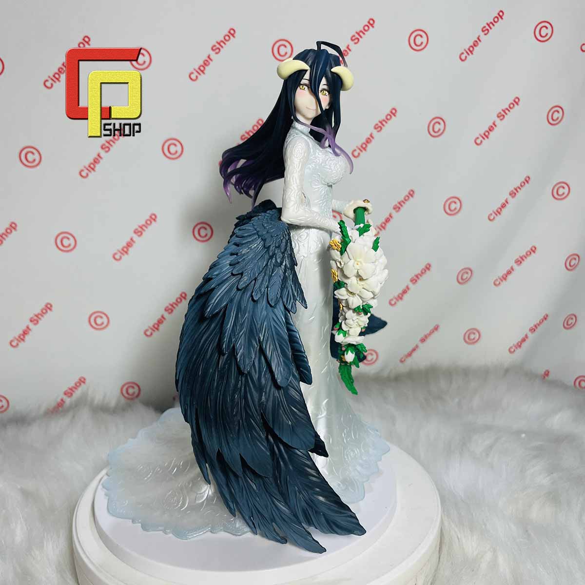 Mô hình Albedo váy cưới - Figure Albedo Wedding Overlord