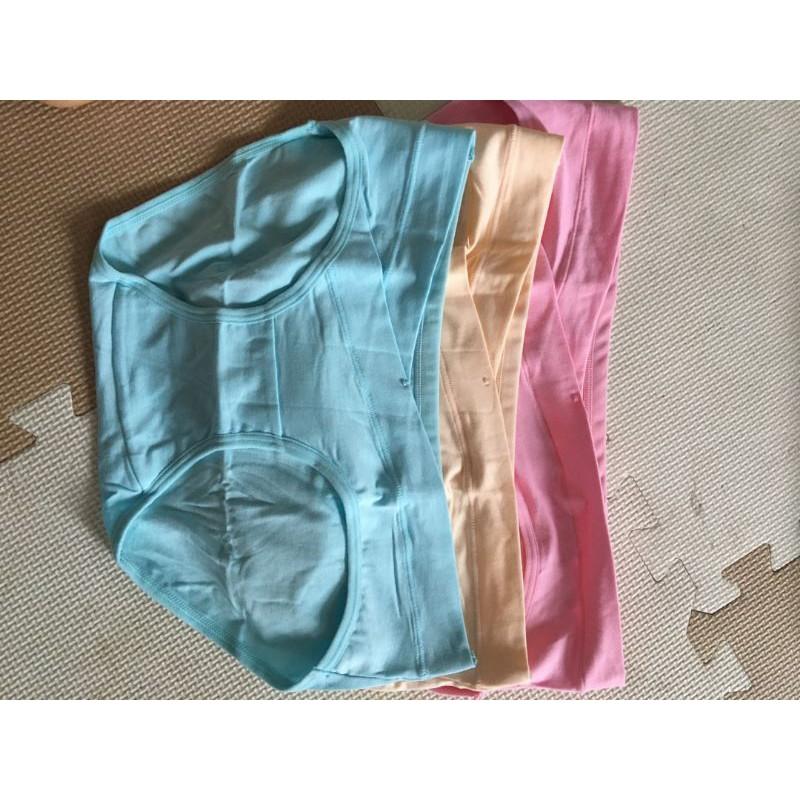 Quần lót bầu cạp chéo cotton co giãn an toàn cho mẹ bầu