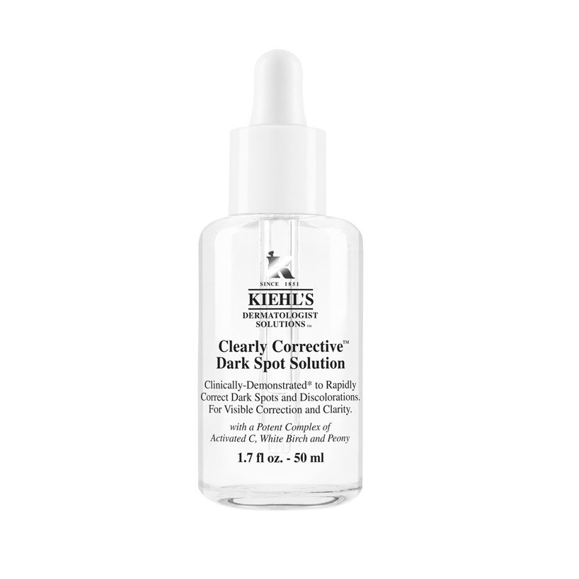 Kiehl’s Clearly Corrective Dark Spot Solution - Serum Ngăn Ngừa Thâm, Cho Làn Da Tươi Sáng (50ml)