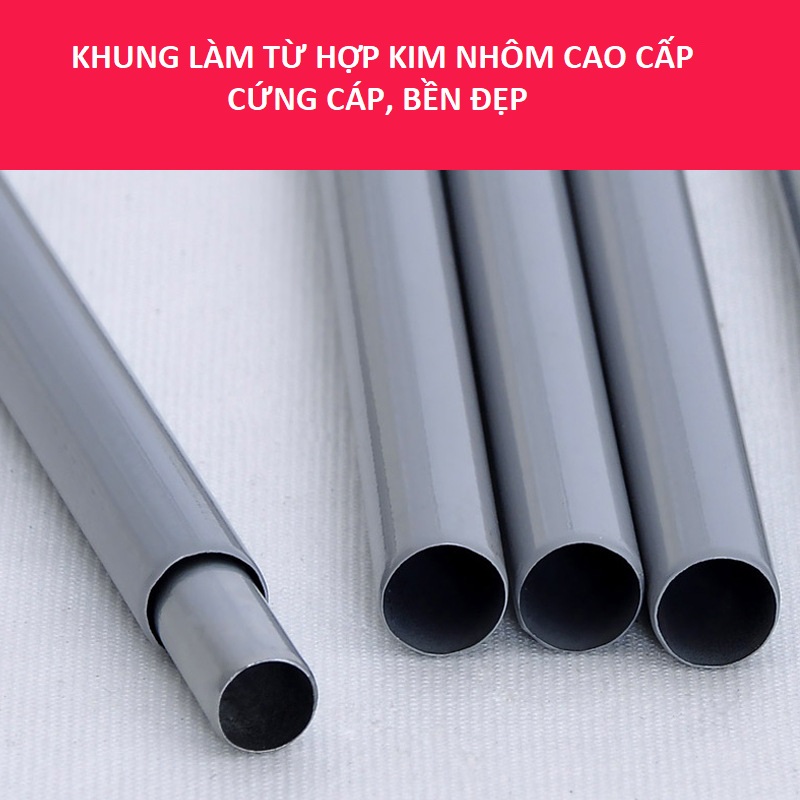 Tủ Quần Áo Vải 3 Buồng 8 Ngăn Khung Nhôm Cao Cấp Dùng Gia Đình, Học Sinh, Sinh Viên, Cực Dễ Lắp Bền - Đẹp - Tiện Lợi Chính hãng Amalife