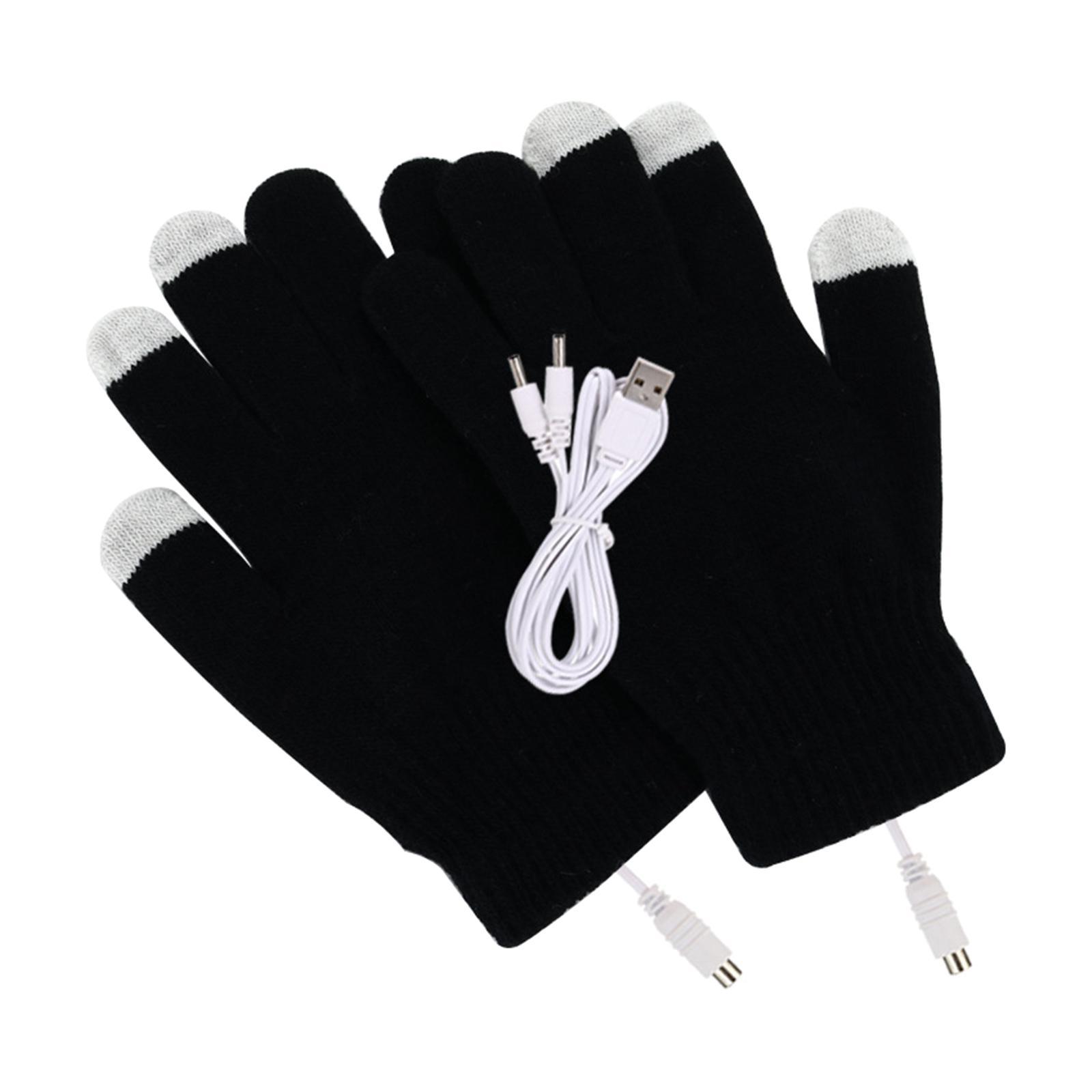 Electric USB Heating  Full Hands Sports for  Men Winter Gift