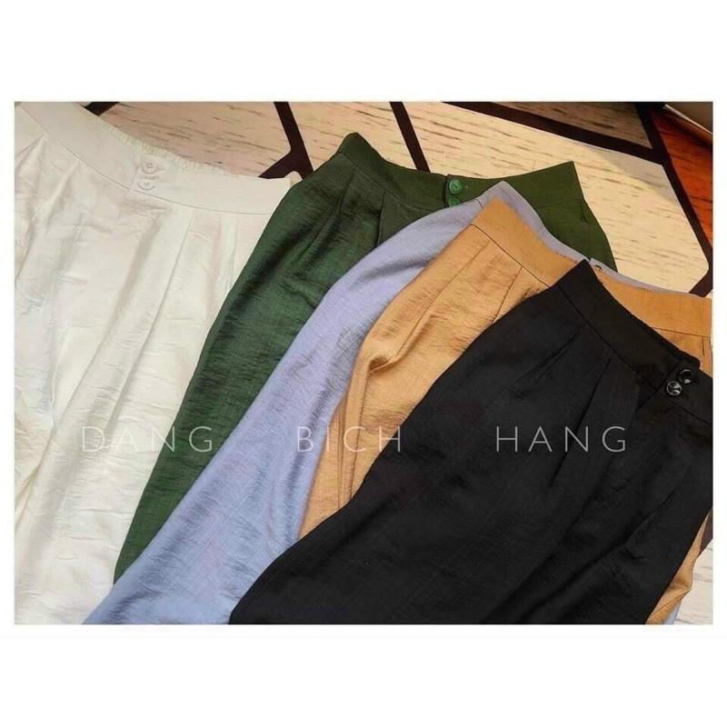 Quần sớ đũi cạp khoá 5 màu hot hit