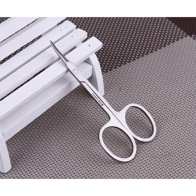 Kéo Cắt Tỉa Lông Mũi Đầu Tròn Thép Không Gỉ