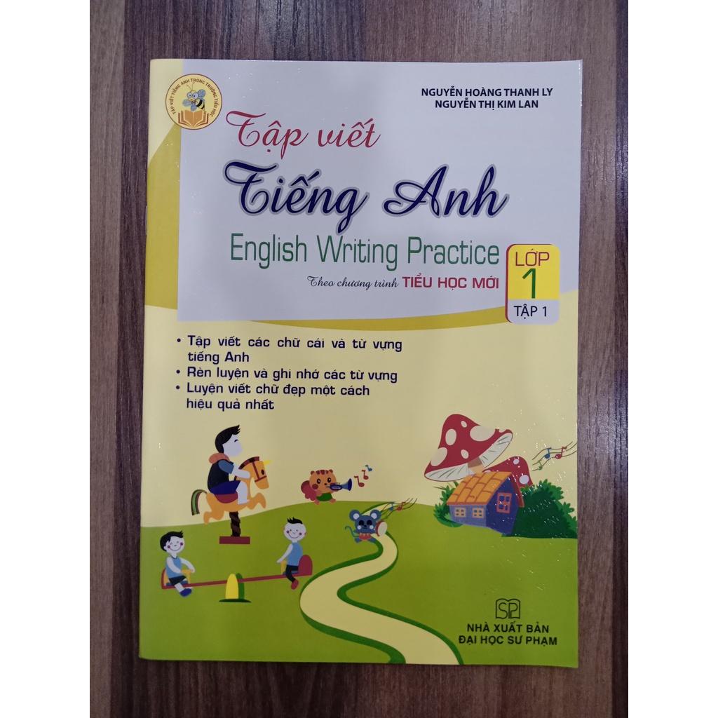 Sách - Combo Tập Viết Tiếng Anh Lớp 1 - Chương Trình Mới