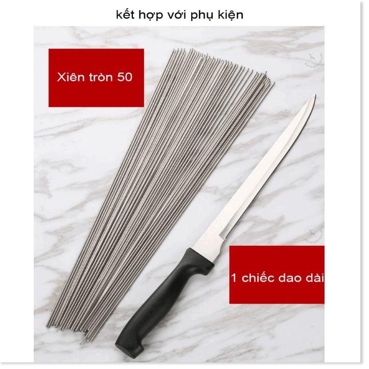 Máy xiên thịt tại nhà BBQ full set
