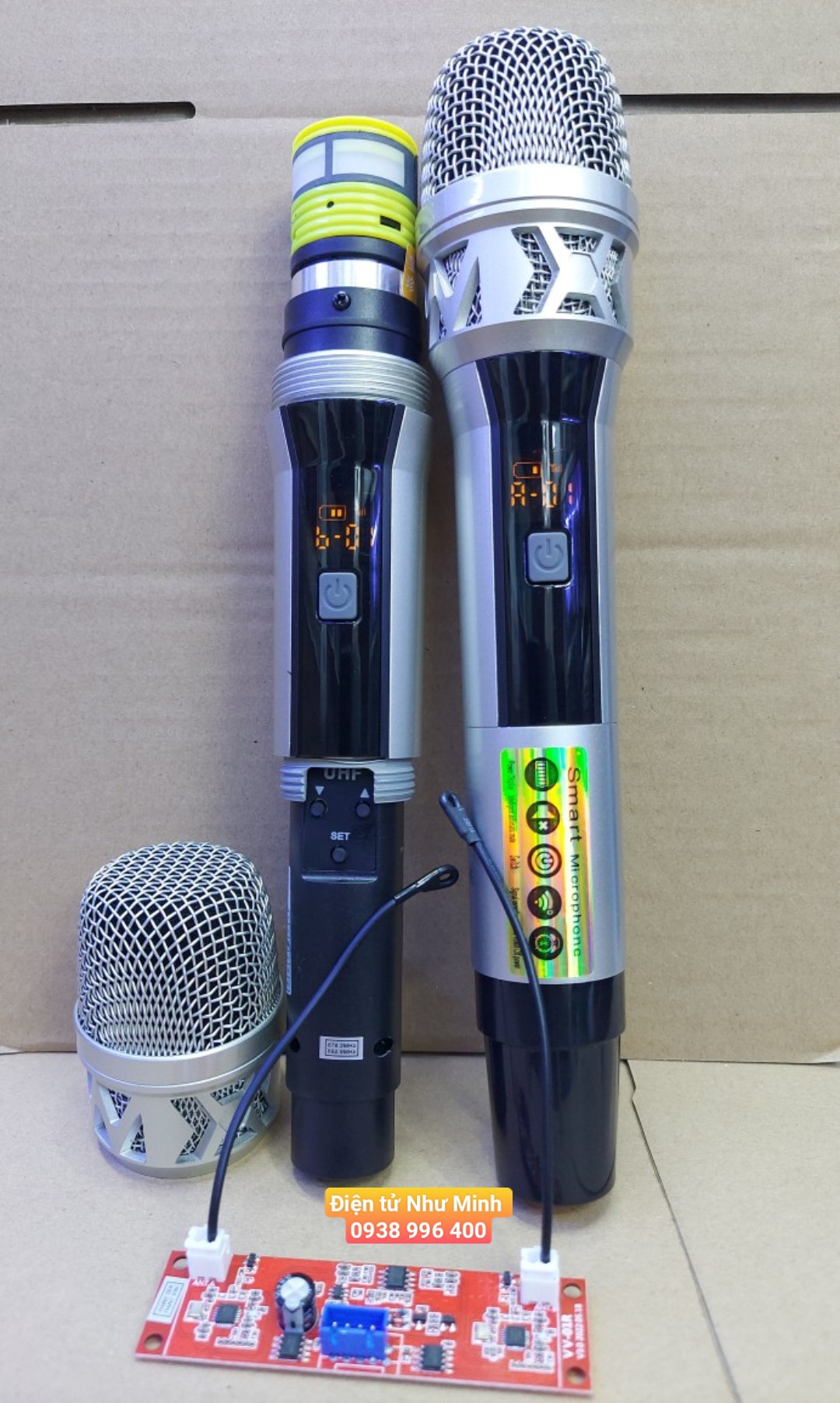 Mic cao cấp dùng cho loa kéo M35 - Nhẹ hơi - ấm tiếng - ít hú rít