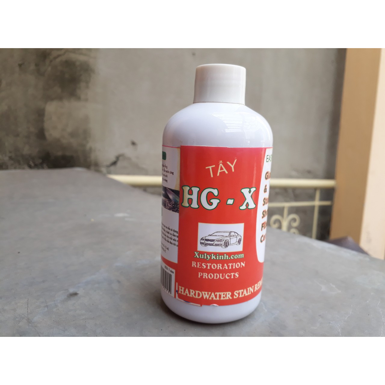 DUNG DỊCH SIÊU TẨY Ố KÍNH XE HG-X 250ml