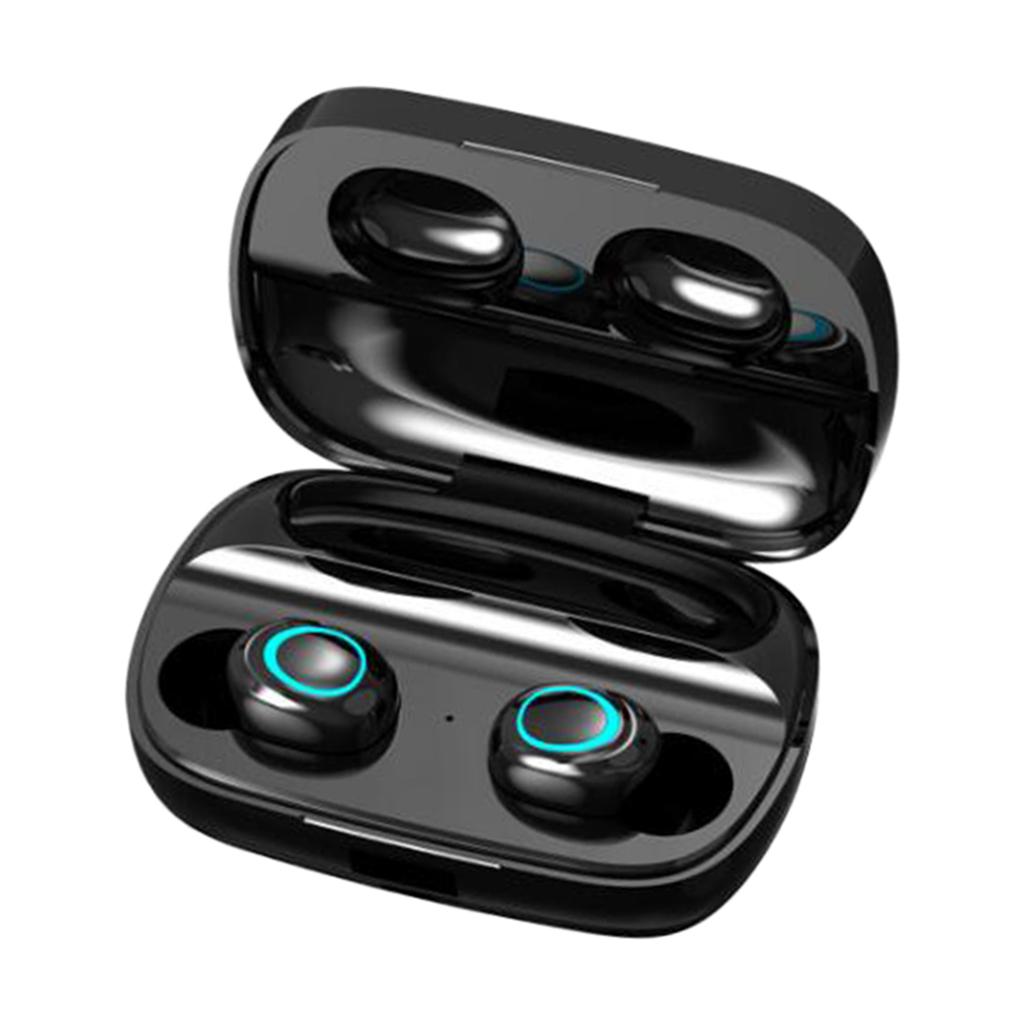 Bluetooth Headset, IPX5 Wireless Bluetooth 5.0 Earphone With Mic, 300H Playtime Bluetooth Headset, 3500mAh, LED Display, For IOS Android