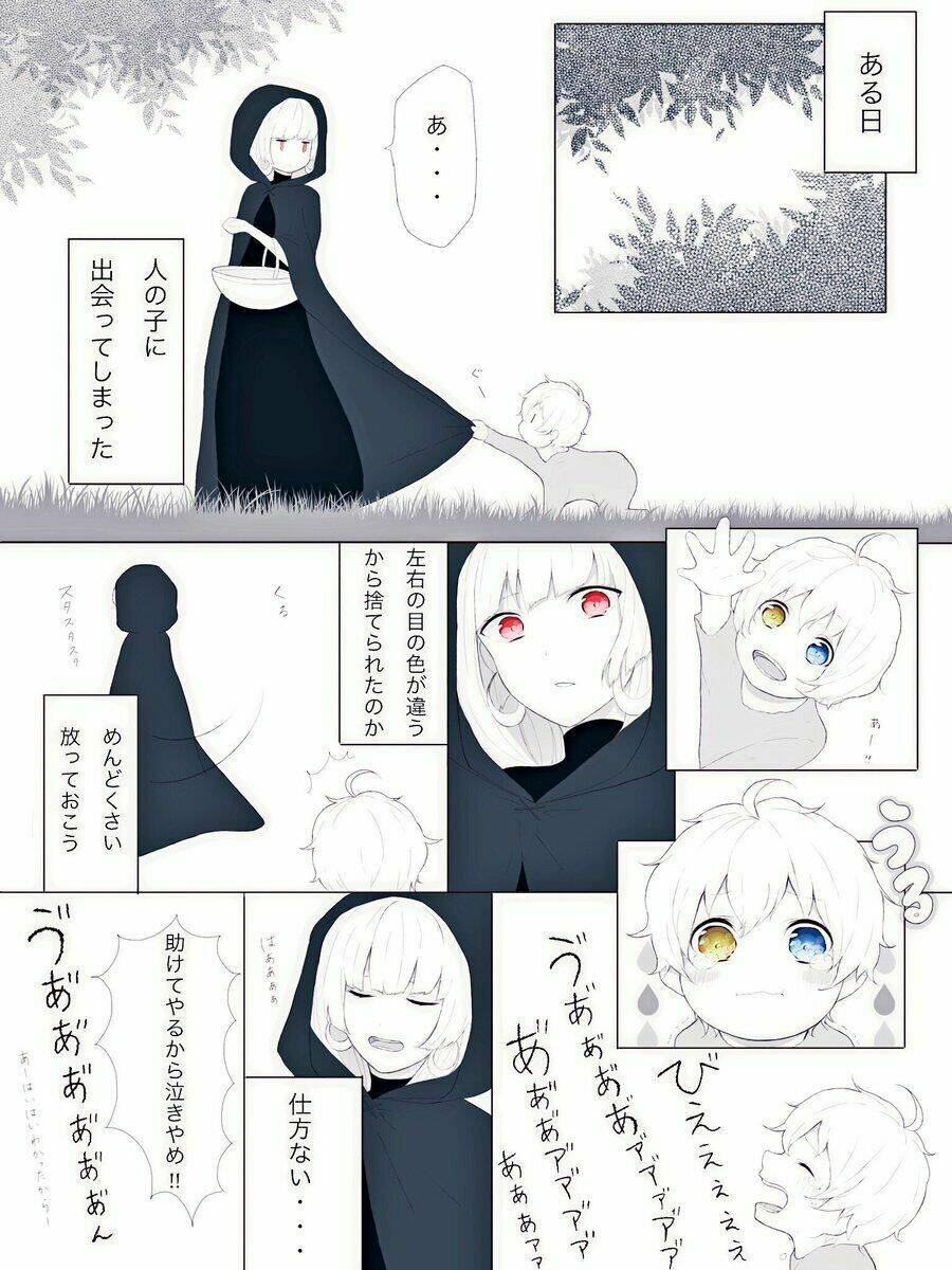 tổng hợp ảnh chế one shot phù thủy và đứa trẻ chapter 3 5