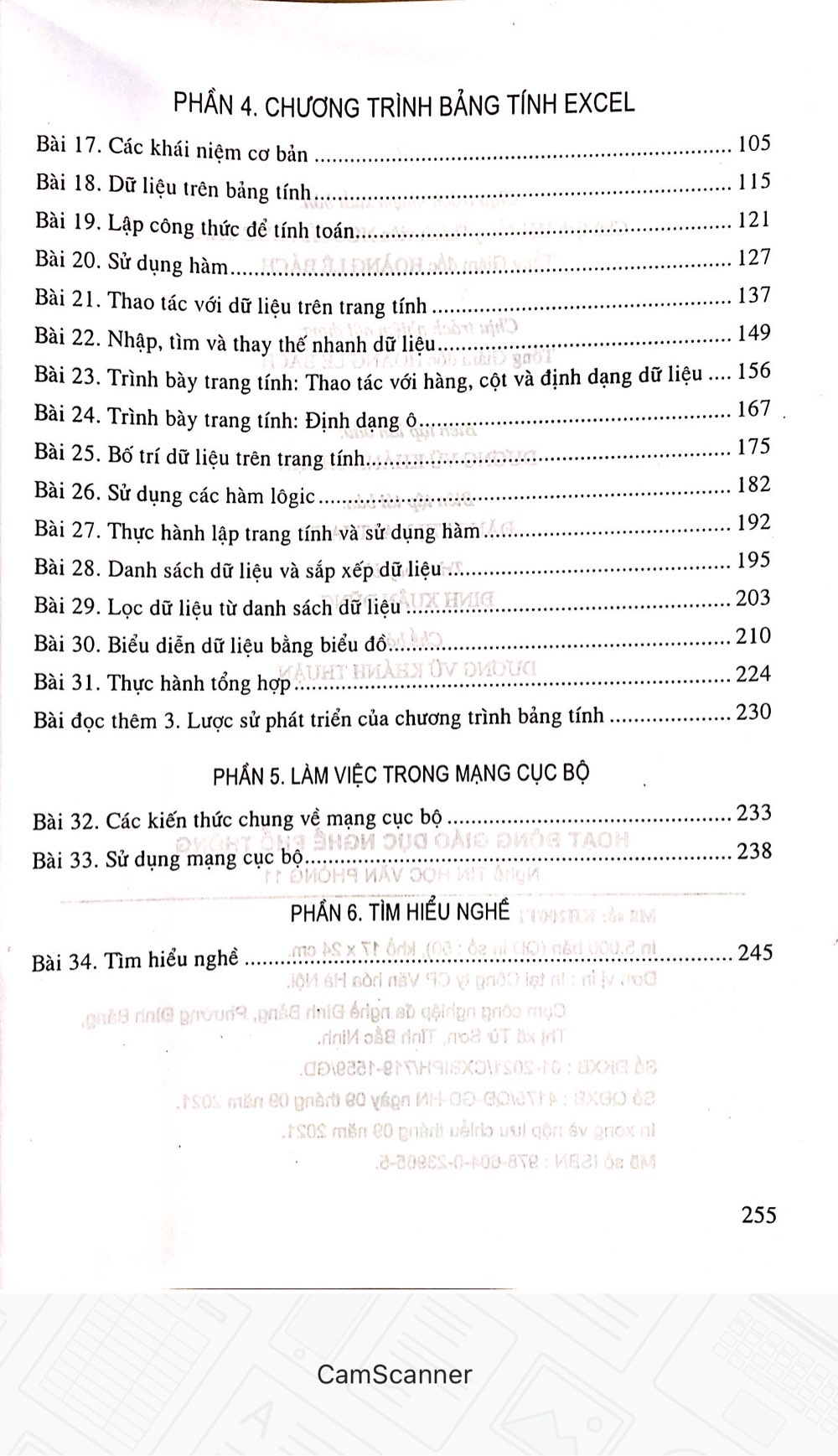 Hoạt động giáo dục nghề phổ thông - Nghề tin học văn phòng 11