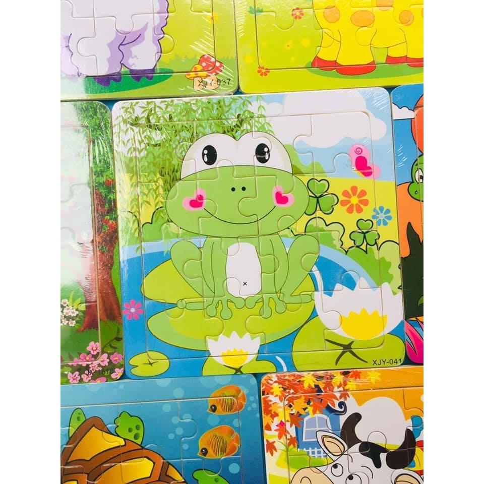 Đồ chơi Ghép hình Tranh ghép puzzle gỗ Trò chơi Phát triển cân bằng não trái và não phải