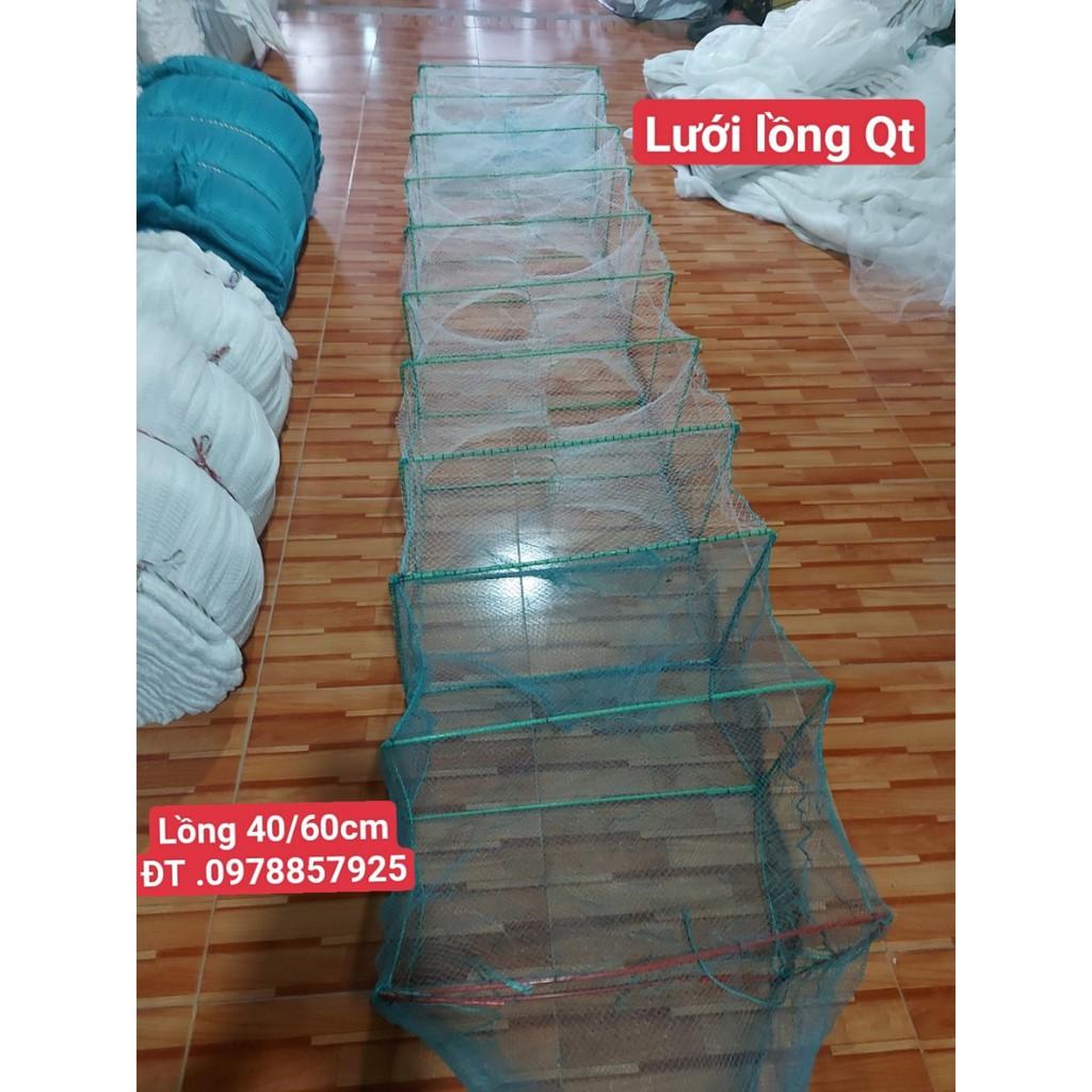 lưới lồng 40/60cm chuyên bắt tôm cua, cá, lươn, trạch loại lớn 19 khung