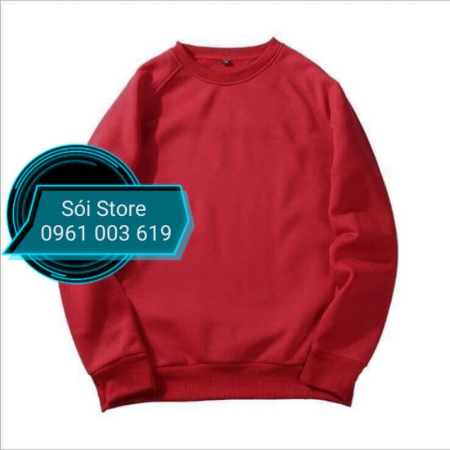 Áo SWEATER basic NAM NỮ (có bigsize)