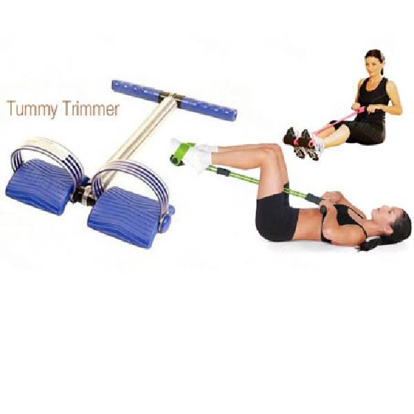 Dây kéo đàn hồi lò xo thép siêu bền Tummy trimmer dụng cụ thể dục tập gym cơ bụng tay eo lưng tại nhà tiện dụng