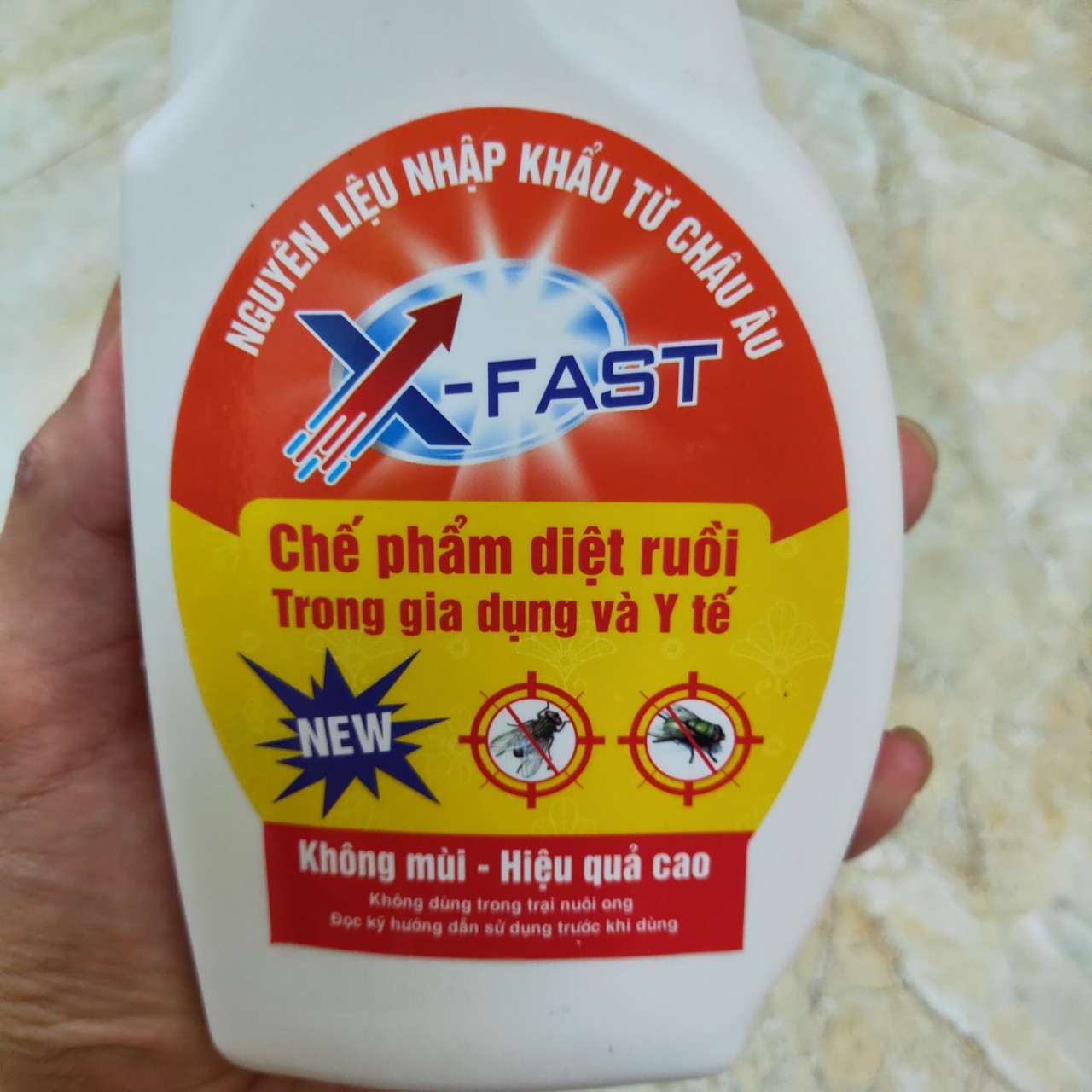 Chế phẩm diệt Ruồi trong Gia Đình và Y Tế Chai 350ml dạng xịt HiỆU QuẢ CAO không mùi X-Fast