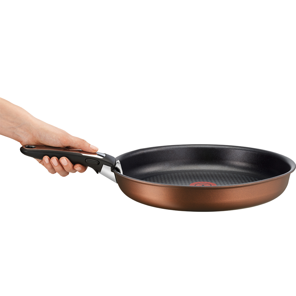 Bộ nồi chảo cán rời 5 món Tefal Ingenio Resource L6759522 (nồi 16cm,chảo chiên 26cm,chảo sâu 26cm,nắp nồi 16cm) - Lớp phủ Titanium Pro 2X - Độ bền lên tới 8 năm - Hàng chính hãng