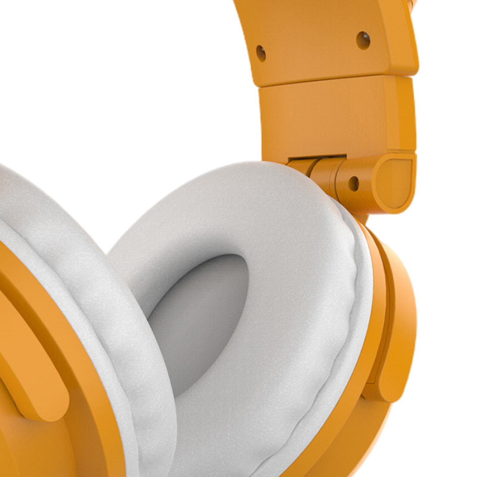 Girl Wireless Gaming Headsets, Cute Cat Ear Headset, Noise Cancelling Stereo Gaming Headphones, Fashion Bluetooth 5.0 Headset for Kids