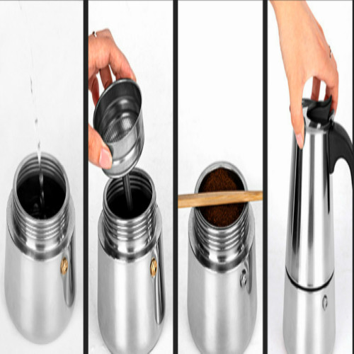 Bình pha caffe Moka Pot kiểu Ý / Ấm pha cafe Moka Pot kiểu Ý Nhà Vin