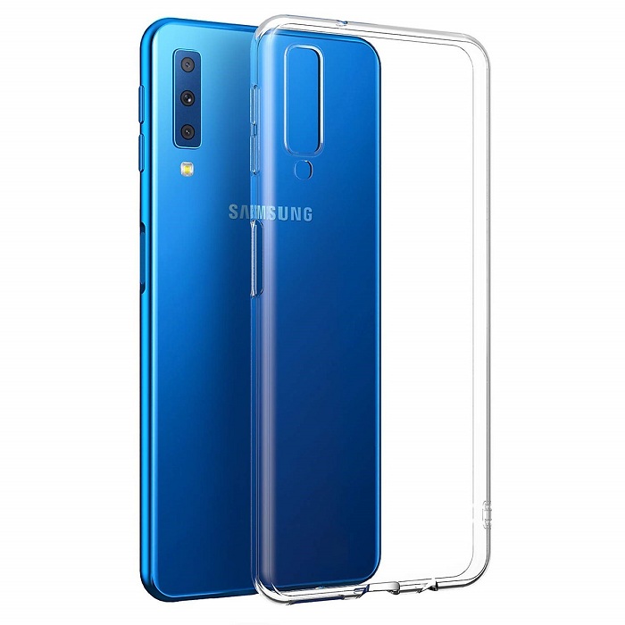 Ốp lưng dành cho Samsung Galaxy A7 2018 silicon dẻo trong suốt cao cấp loại A+