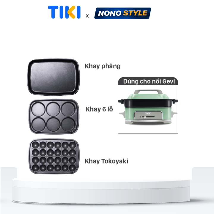 Phụ Kiện Bộ Nồi Đa Năng GEVI - Hàng Chính Hãng