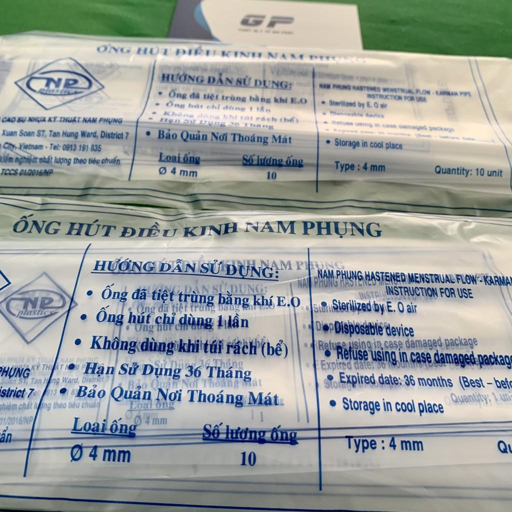 ỐNG HÚT ĐIỀU KINH ỐNG HÚT THAI TIỆT TRÙNG NỘI SỐ 4