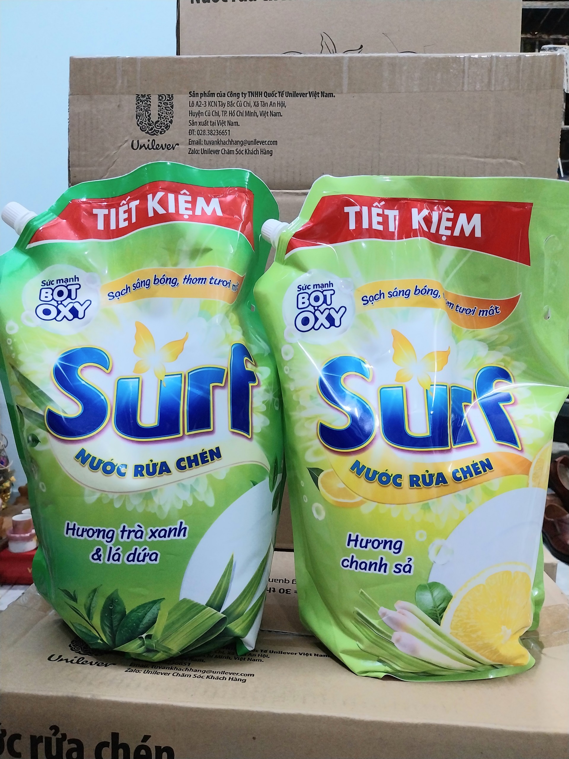 Nước rửa chén surf túi 3.5kg