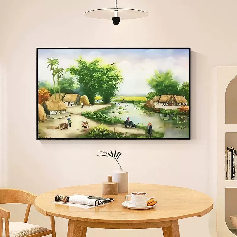 Tranh thêu kín Phật quan âm vs8287, kích thước 60 x 90 cm