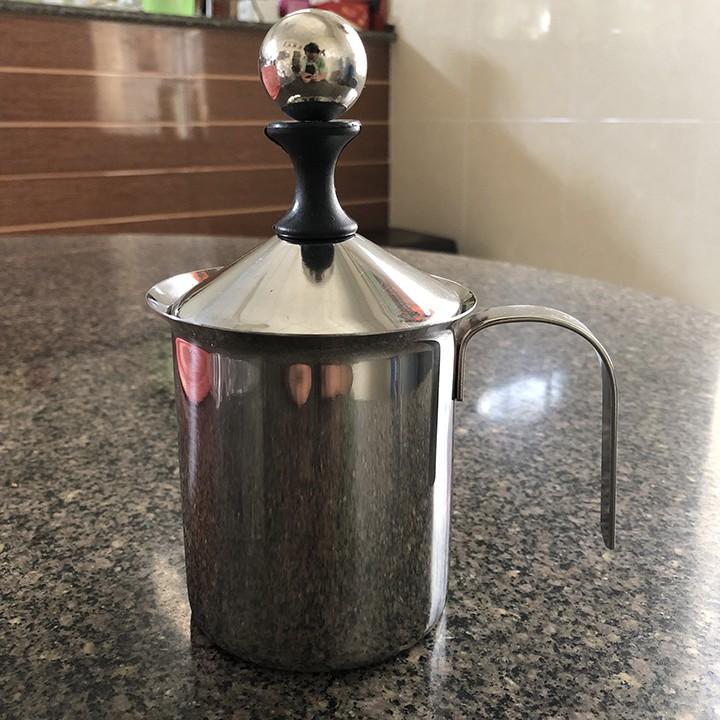 Ca tạo bọt sữa inox 400ml