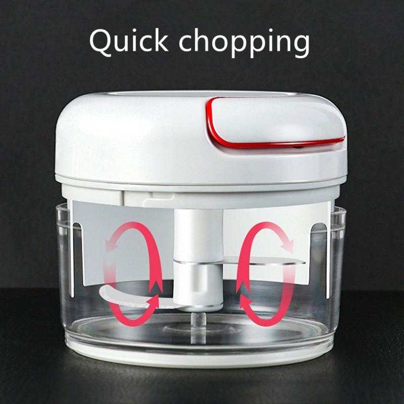 DỤNG CỤ XAY TỎI KÉO DÂY A001 KHÔNG THỂ THIẾU TRONG NHÀ BẾP