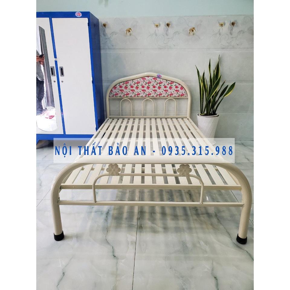 Giường ngủ sắt 1m2 x 2m BẢO AN