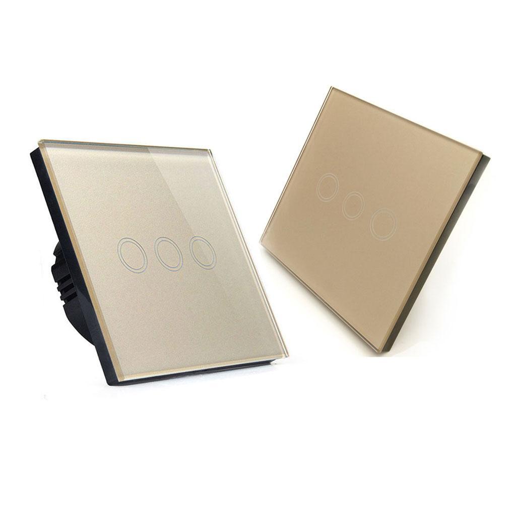 Touch Wall Switch with Wireless Remote Controller Panel Switch