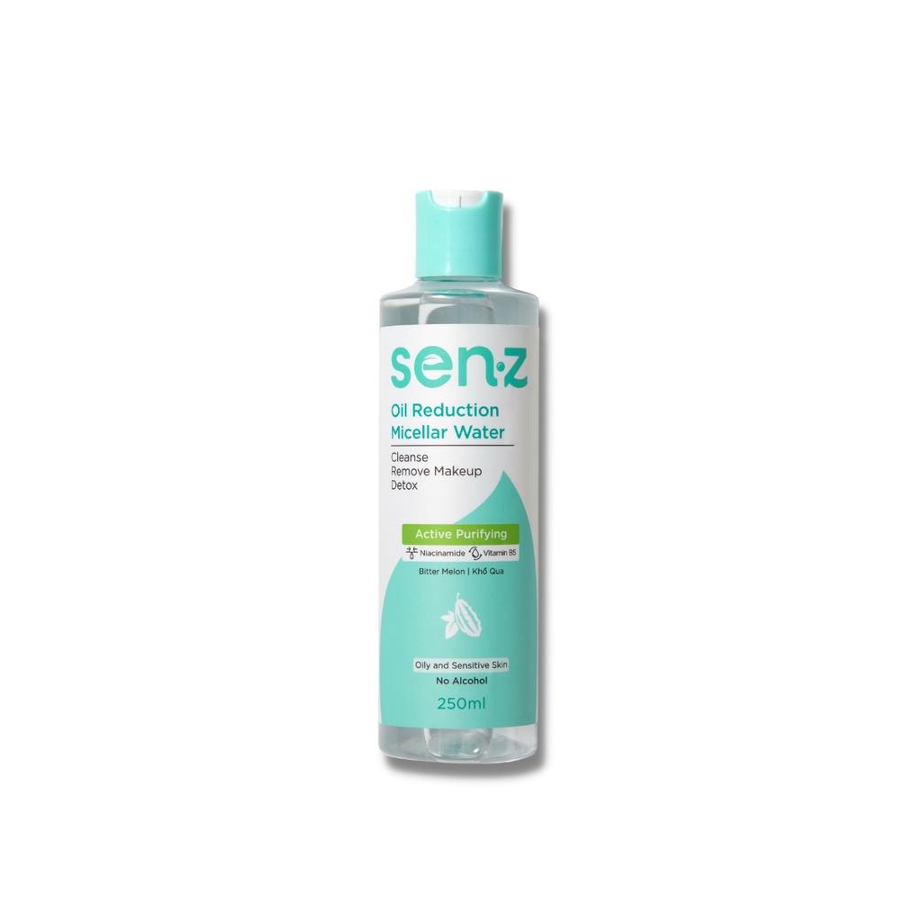 Nước Tẩy Trang Micellar Water Khổ Qua Dành Cho Da Dầu Mụn SenZ Oil Reduction