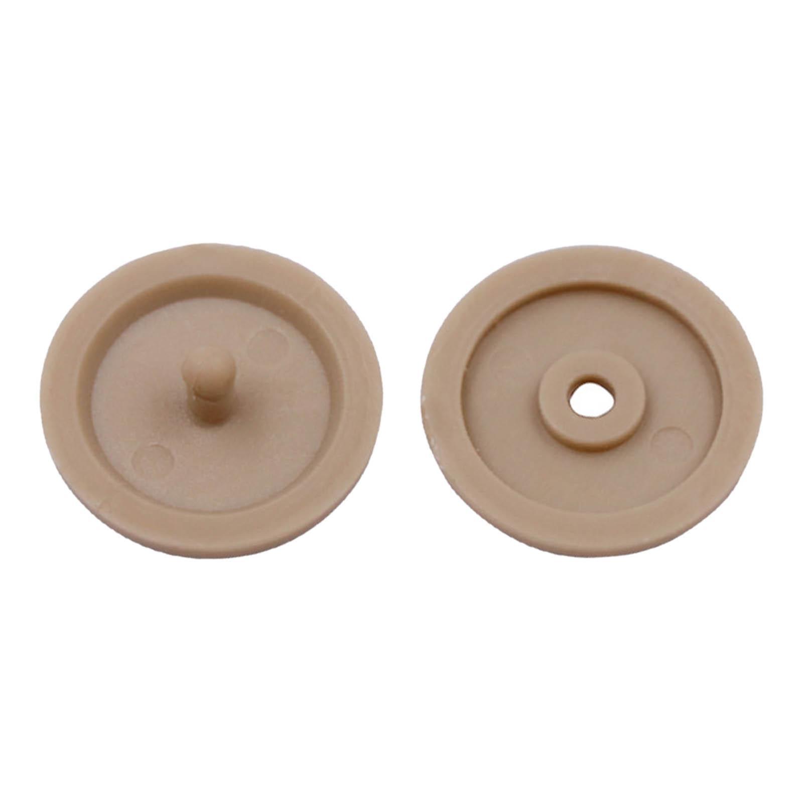 Seat Belt Stop Buttons Prevent Seat Belt Buckle from Sliding Down Belt