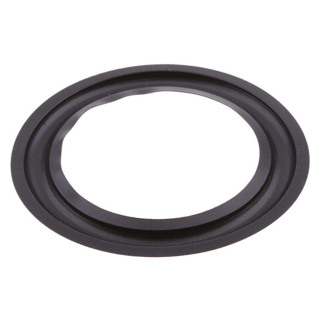 4Pack 4" Audio Speaker Rubber Edge Repair Replacement Kit Fits 141C Black