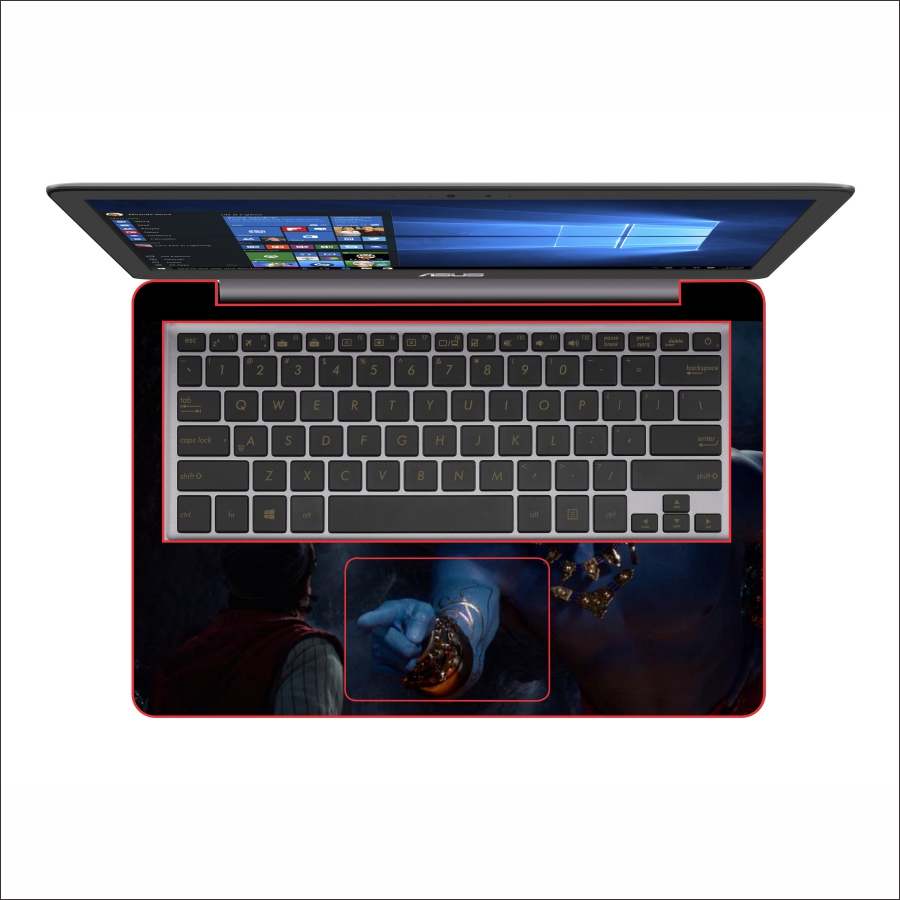 Mẫu Dán Decal Laptop Cinema - DCLTPR 282