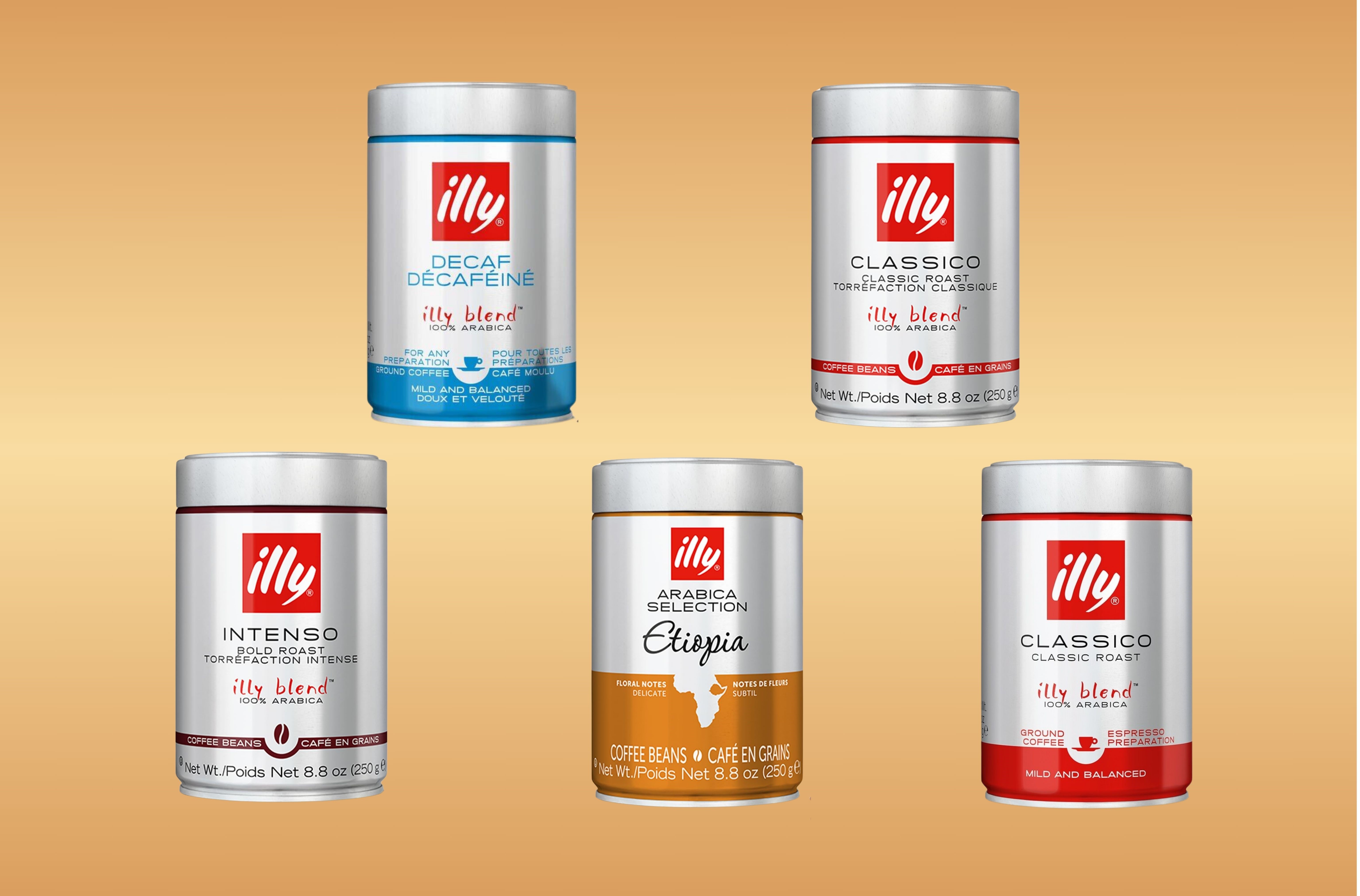 [Tết Gift] Illy Coffee Discovery Set - Combo cafe Ý cao cấp