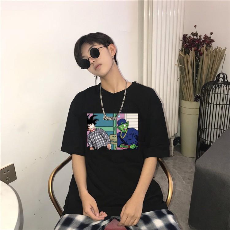 ÁO THUN TAY LỠ NAM NỮ SONGOKU FUNNY