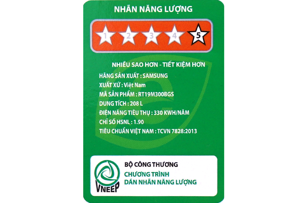 Tủ lạnh Samsung Inverter 208 lít RT19M300BGS/SV - Chỉ giao HCM